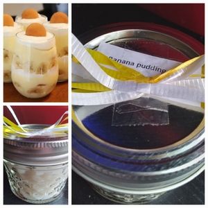 Banana pudding candle